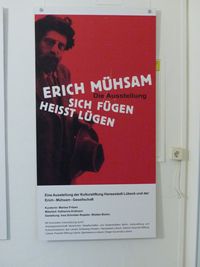 Erich-M&uuml;hsam-Ausstellung im Oranienburger Schlo&szlig;